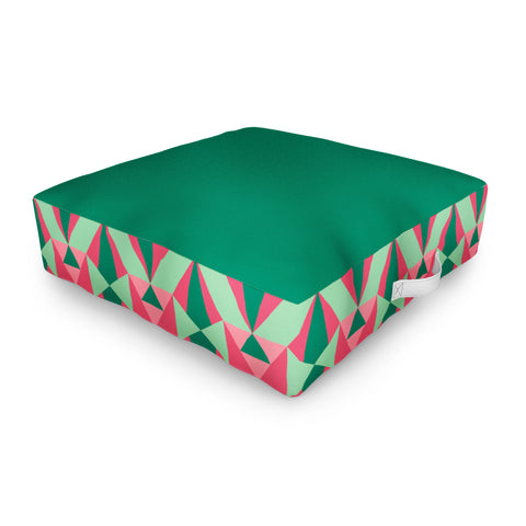 Gneural Kitsch Deco Holiday Outdoor Floor Cushion