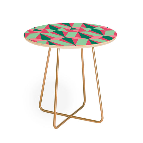 Gneural Kitsch Deco Holiday Round Side Table