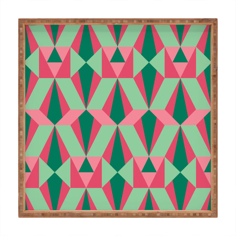 Gneural Kitsch Deco Holiday Square Tray