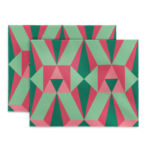 Gneural Kitsch Deco Holiday Placemat