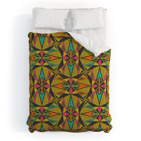 Gneural Neu Tribal 1004 Duvet Cover