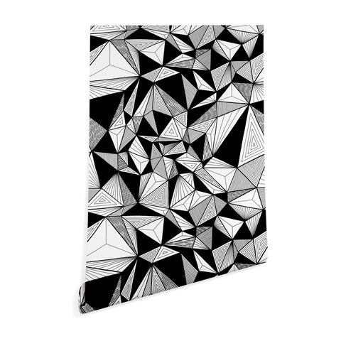 Gneural Optical Hypnosis Illusion Black Wallpaper