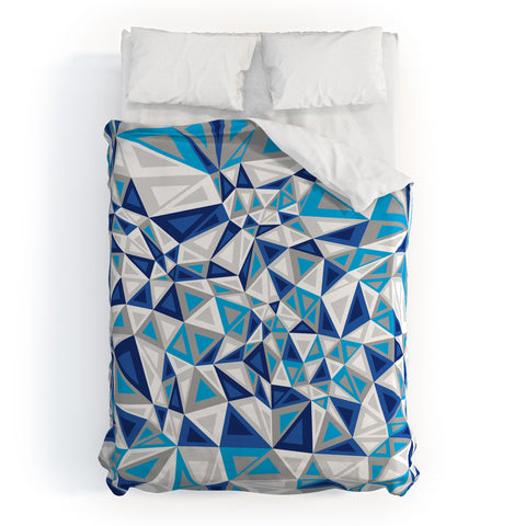 Gneural Triad Illusion Iced Duvet Cover