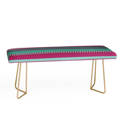 Gneural Zig Zag Beach Couch Horizontal Bench