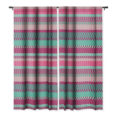 Gneural Zig Zag Beach Couch Horizontal Blackout Non Repeat