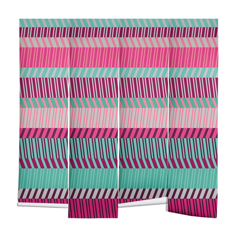 Gneural Zig Zag Beach Couch Horizontal Wall Mural