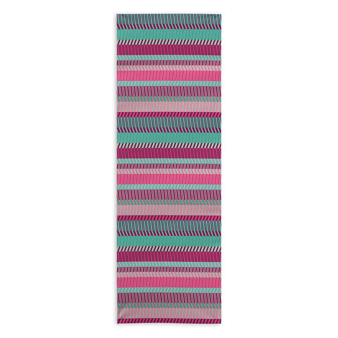 Gneural Zig Zag Beach Couch Horizontal Yoga Towel
