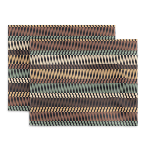 Gneural Zig Zag Tiki Lounge Placemat
