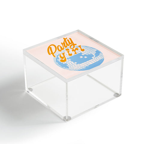 gnomeapple Party Girl I Acrylic Box