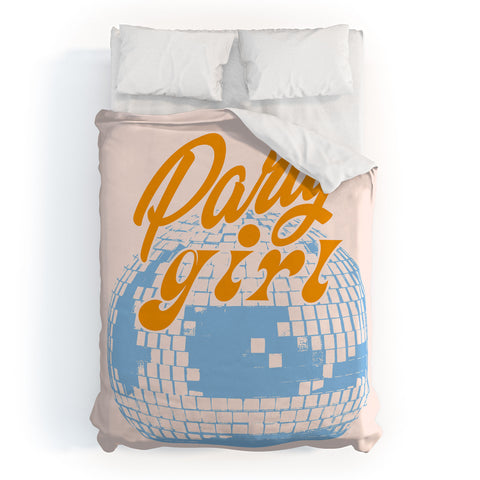 gnomeapple Party Girl I Duvet Cover