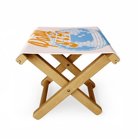 gnomeapple Party Girl I Folding Stool