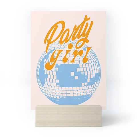 gnomeapple Party Girl I Mini Art Print
