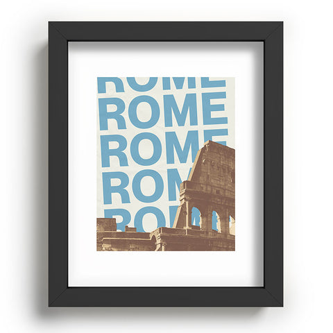 gnomeapple Rome Italy Poster Art Recessed Framing Rectangle