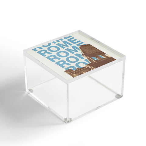 gnomeapple Rome Italy Poster Art Acrylic Box