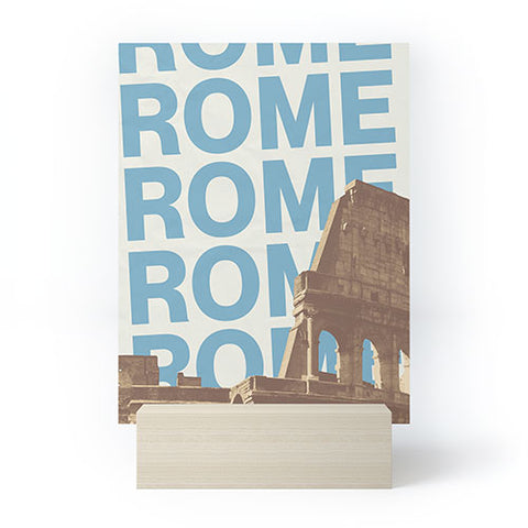 gnomeapple Rome Italy Poster Art Mini Art Print