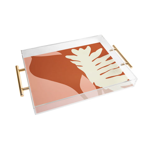 Grace Botanical Love Acrylic Tray