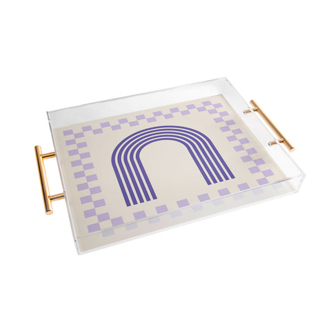Grace Chess Rainbow Acrylic Tray