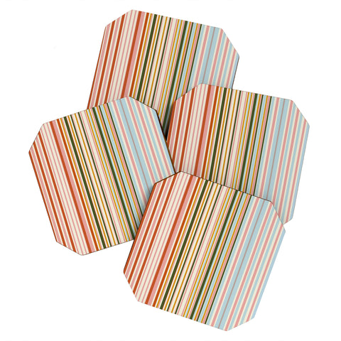 Grace Magical Stripes Coaster Set