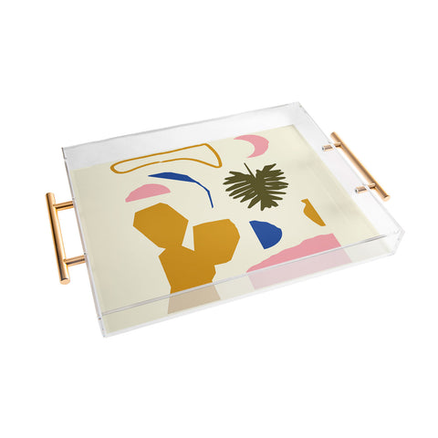 Grace Simple Garden Acrylic Tray