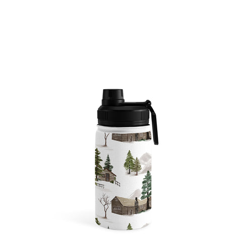 Gyaneshwari Dave | Pineconedream Cozy In Pines Water Bottle