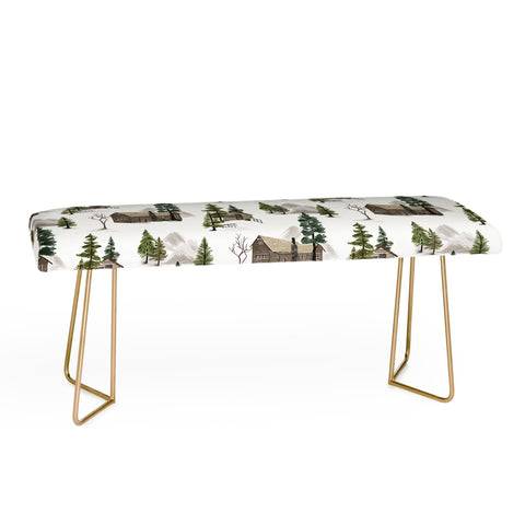 Gyaneshwari Dave | Pineconedream Cozy In Pines Bench
