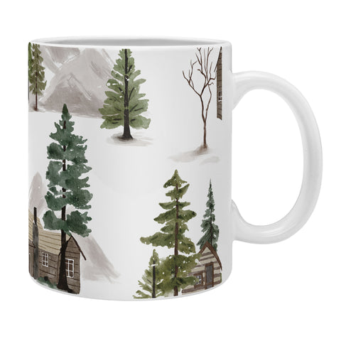 Gyaneshwari Dave | Pineconedream Cozy In Pines Coffee Mug