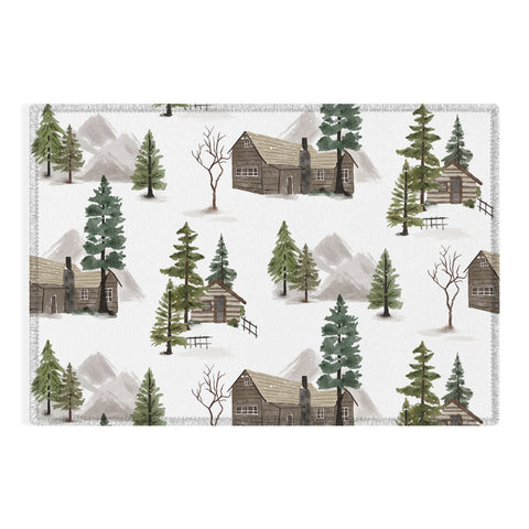 Gyaneshwari Dave | Pineconedream Cozy In Pines Outdoor Rug