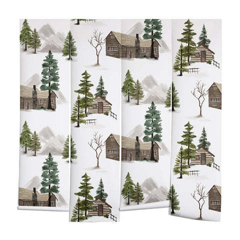 Gyaneshwari Dave | Pineconedream Cozy In Pines Wall Mural
