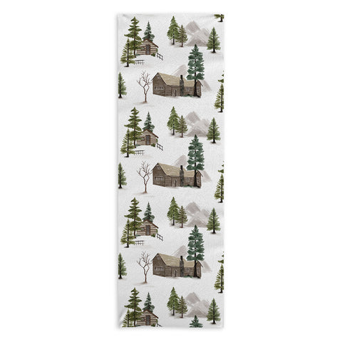Gyaneshwari Dave | Pineconedream Cozy In Pines Yoga Towel