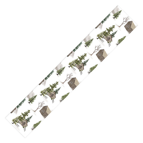 Gyaneshwari Dave | Pineconedream Cozy In Pines Table Runner