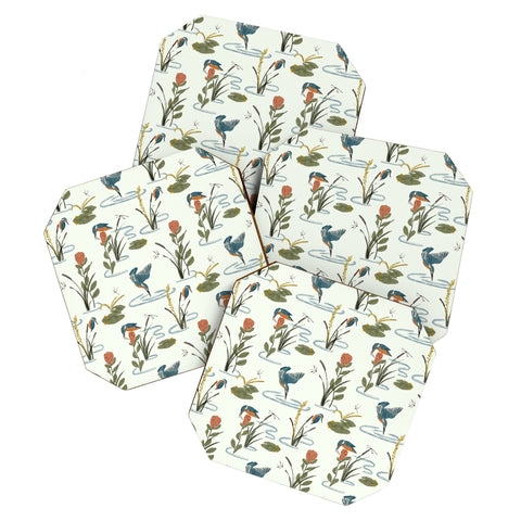 Gyaneshwari Dave | Pineconedream Flying Jewels Coaster Set