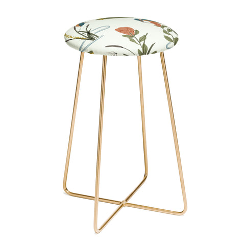 Gyaneshwari Dave | Pineconedream Flying Jewels Counter Stool