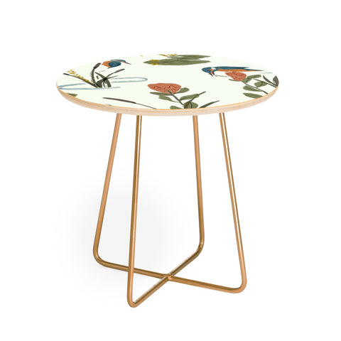 Gyaneshwari Dave | Pineconedream Flying Jewels Round Side Table