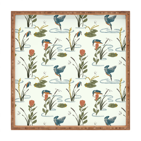 Gyaneshwari Dave | Pineconedream Flying Jewels Square Tray