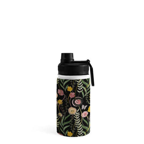 Gyaneshwari Dave | Pineconedream Meadow Noir Water Bottle