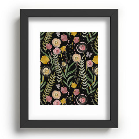 Gyaneshwari Dave | Pineconedream Meadow Noir Recessed Framing Rectangle