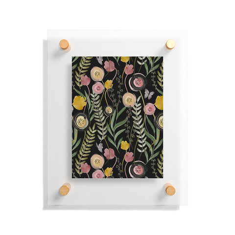 Gyaneshwari Dave | Pineconedream Meadow Noir Floating Acrylic Print