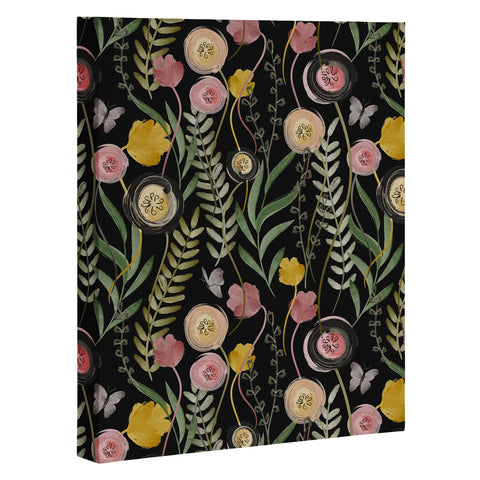 Gyaneshwari Dave | Pineconedream Meadow Noir Art Canvas