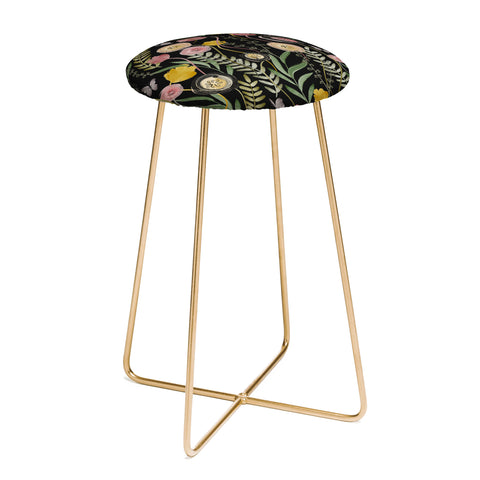 Gyaneshwari Dave | Pineconedream Meadow Noir Counter Stool