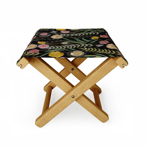 Gyaneshwari Dave | Pineconedream Meadow Noir Folding Stool