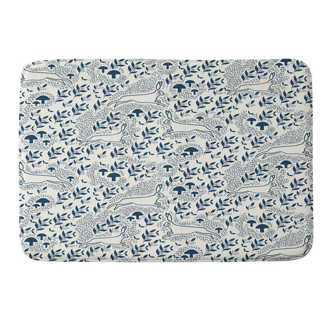 Gyaneshwari Dave | Pineconedream Moonshine Bunny Memory Foam Bath Mat