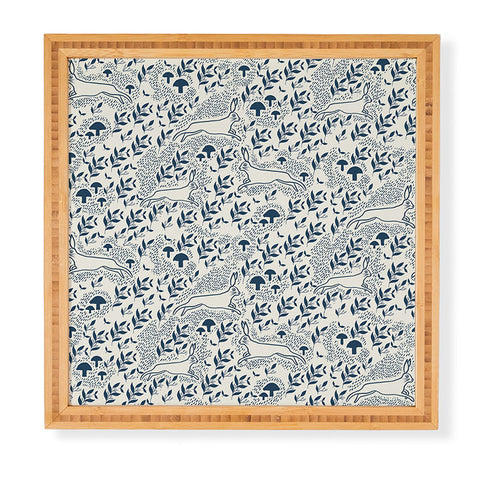 Gyaneshwari Dave | Pineconedream Moonshine Bunny Framed Wall Art