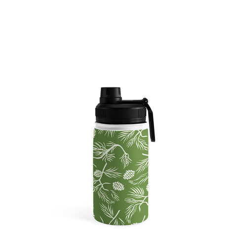 Gyaneshwari Dave | Pineconedream Pine Branches Water Bottle