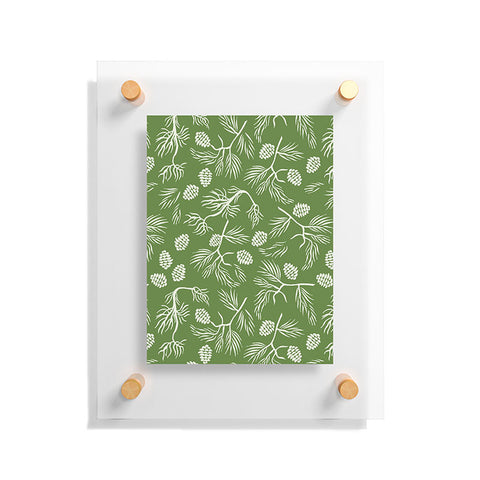 Gyaneshwari Dave | Pineconedream Pine Branches Floating Acrylic Print