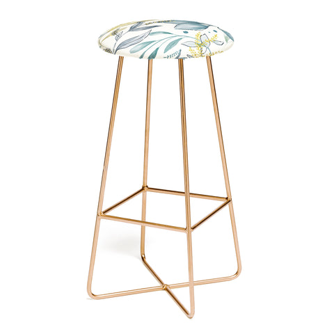 Gyaneshwari Dave | Pineconedream Winter Hues Bar Stool