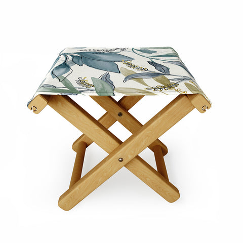Gyaneshwari Dave | Pineconedream Winter Hues Folding Stool