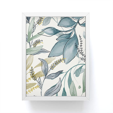 Gyaneshwari Dave | Pineconedream Winter Hues Framed Mini Art Print