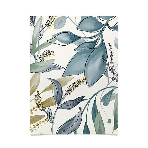 Gyaneshwari Dave | Pineconedream Winter Hues Poster