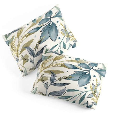 Gyaneshwari Dave | Pineconedream Winter Hues Pillow Shams
