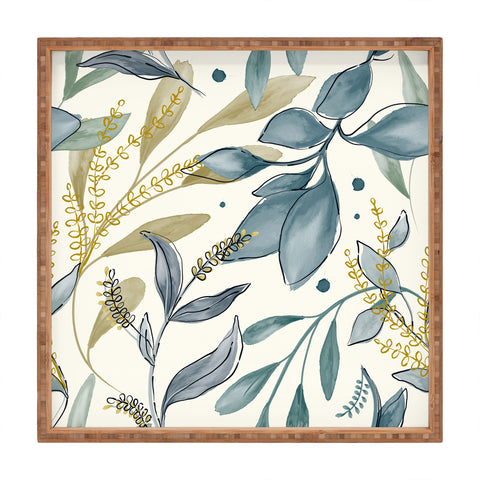 Gyaneshwari Dave | Pineconedream Winter Hues Square Tray